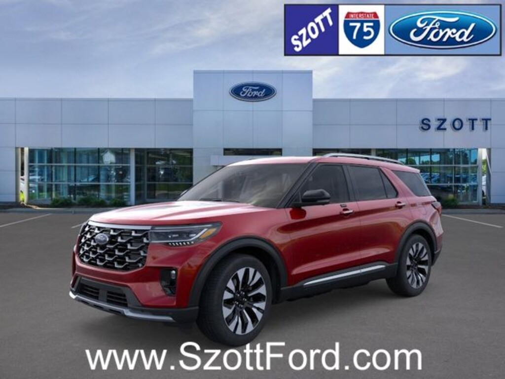 New 2026 Ford Explorer Platinum SUV