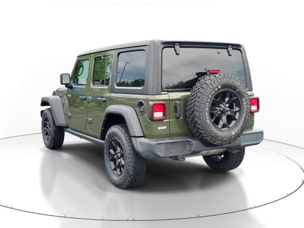 Certified 2022 Jeep Wrangler Unlimited Sport SUV