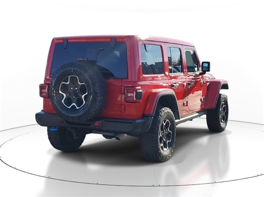 Used 2021 Jeep Wrangler Unlimited Rubicon 4xe SUV