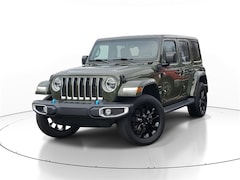Used 2022 Jeep Wrangler Unlimited Sahara 4xe SUV for sale in Holly MI