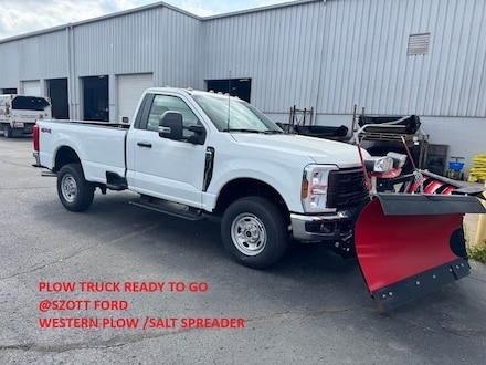 2024 Ford F-250 SD PLOW TRUCK   XL PLOW TRUCK WESTERN PLOW SALT SPREADER Truck
