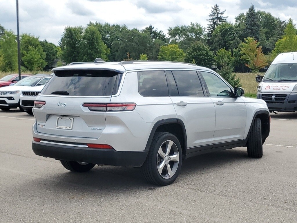 Used 2021 Jeep Grand Cherokee L Limited with VIN 1C4RJKBG7M8202366 for sale in New Hudson, MI