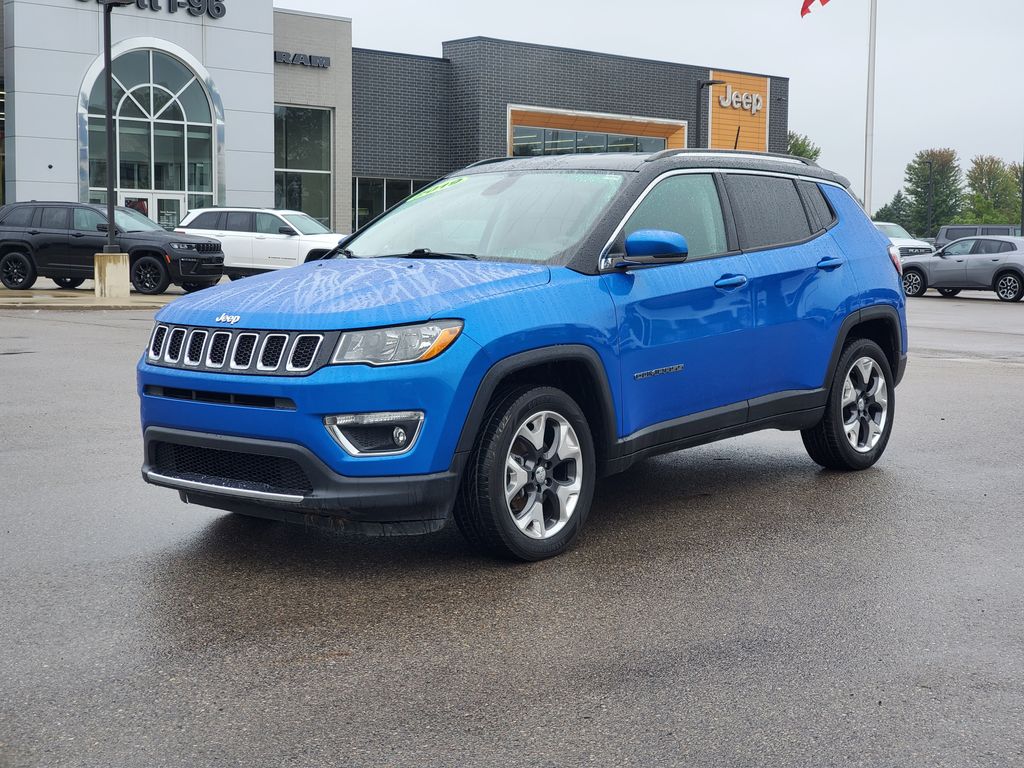 Used 2019 Jeep Compass Limited with VIN 3C4NJDCB8KT666410 for sale in New Hudson, MI