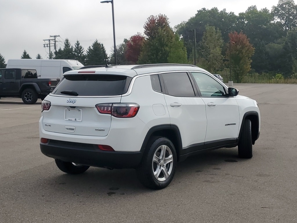 Used 2023 Jeep Compass Latitude with VIN 3C4NJDBN4PT552942 for sale in New Hudson, MI