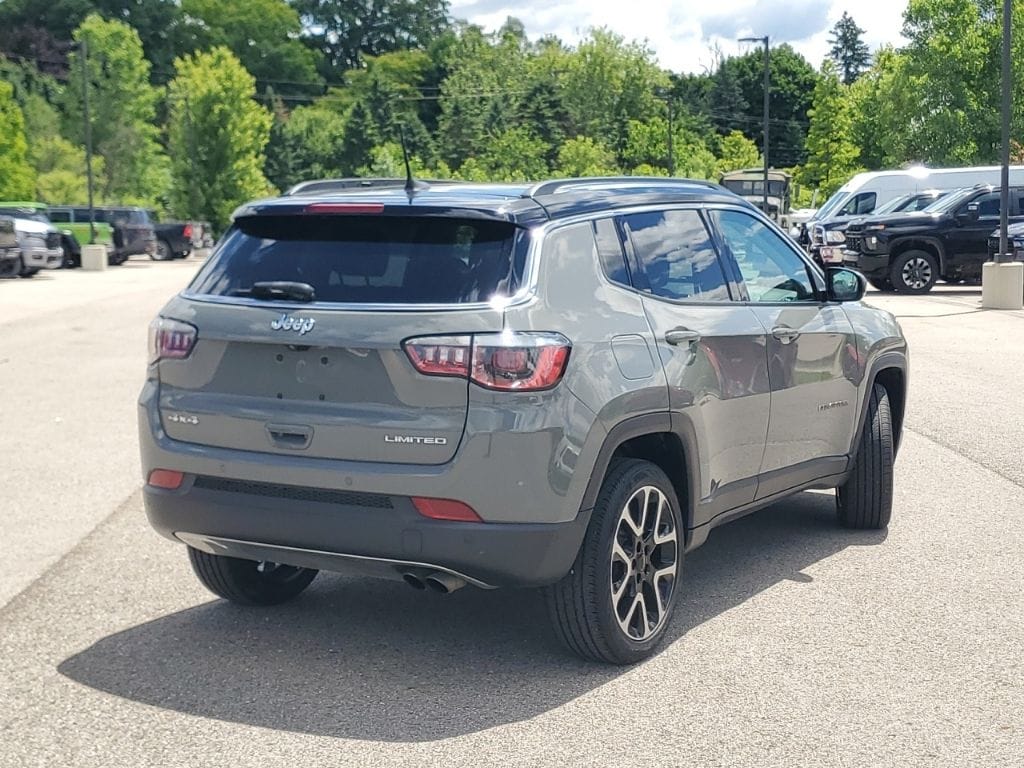 Used 2020 Jeep Compass Limited with VIN 3C4NJDCB8LT133023 for sale in New Hudson, MI