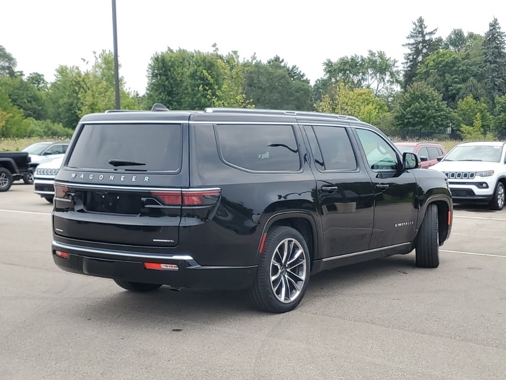 Used 2023 Jeep Wagoneer L Series III with VIN 1C4SJSDPXPS563600 for sale in New Hudson, MI