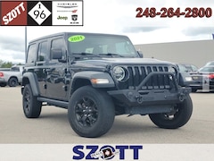 Used 2021 Jeep Wrangler Unlimited Willys SUV For Sale in Highland, MI