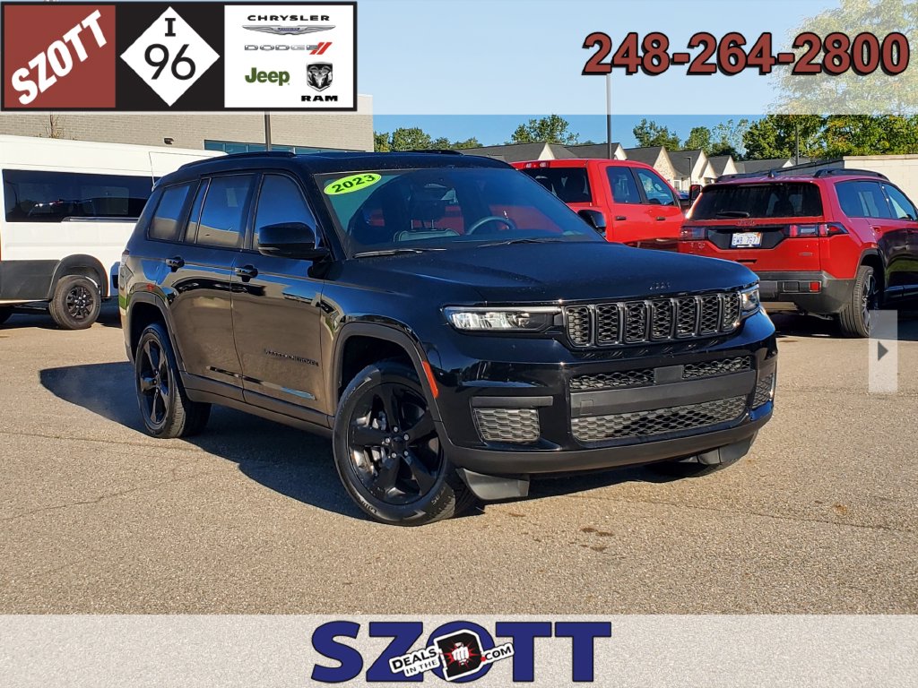 Used 2023 Jeep Grand Cherokee L Altitude SUV for sale in Highland MI
