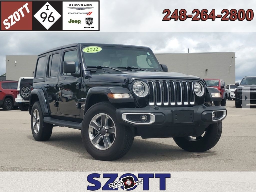 Used 2022 Jeep Wrangler Unlimited Sahara SUV