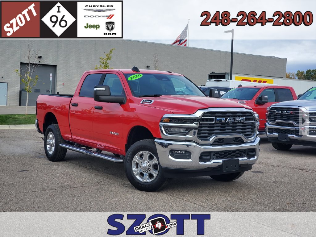 Used 2026 Ram 2500 Big Horn Truck Crew Cab for sale in Highland MI