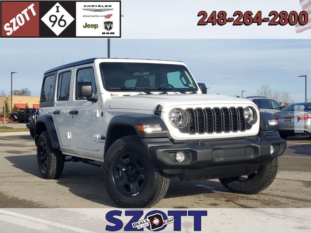 New 2026 Jeep Wrangler Sport Sport Utility
