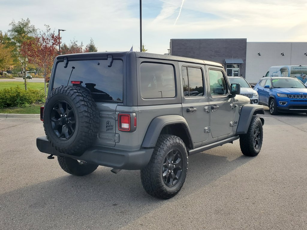 Used 2022 Jeep Wrangler Unlimited Willys SUV