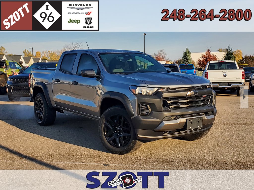 Used 2025 Chevrolet Colorado Trail Boss Truck Crew Cab for sale in Highland MI