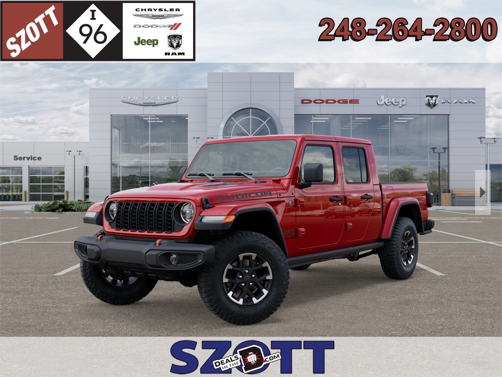 New 2026 Jeep Gladiator Rubicon Pickup