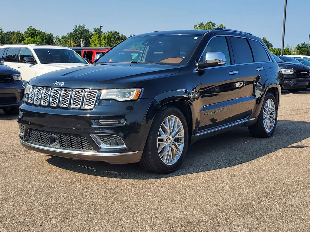 Used 2017 Jeep Grand Cherokee Summit with VIN 1C4RJFJT7HC694258 for sale in New Hudson, MI