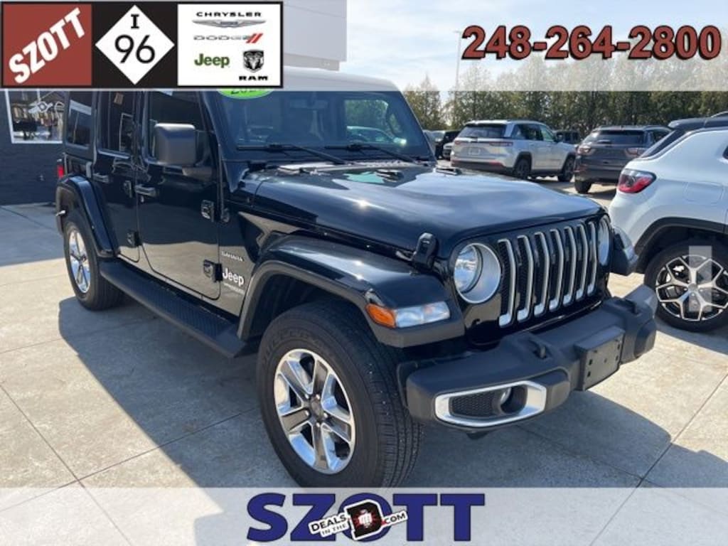 Used 2022 Jeep Wrangler Unlimited Sahara SUV