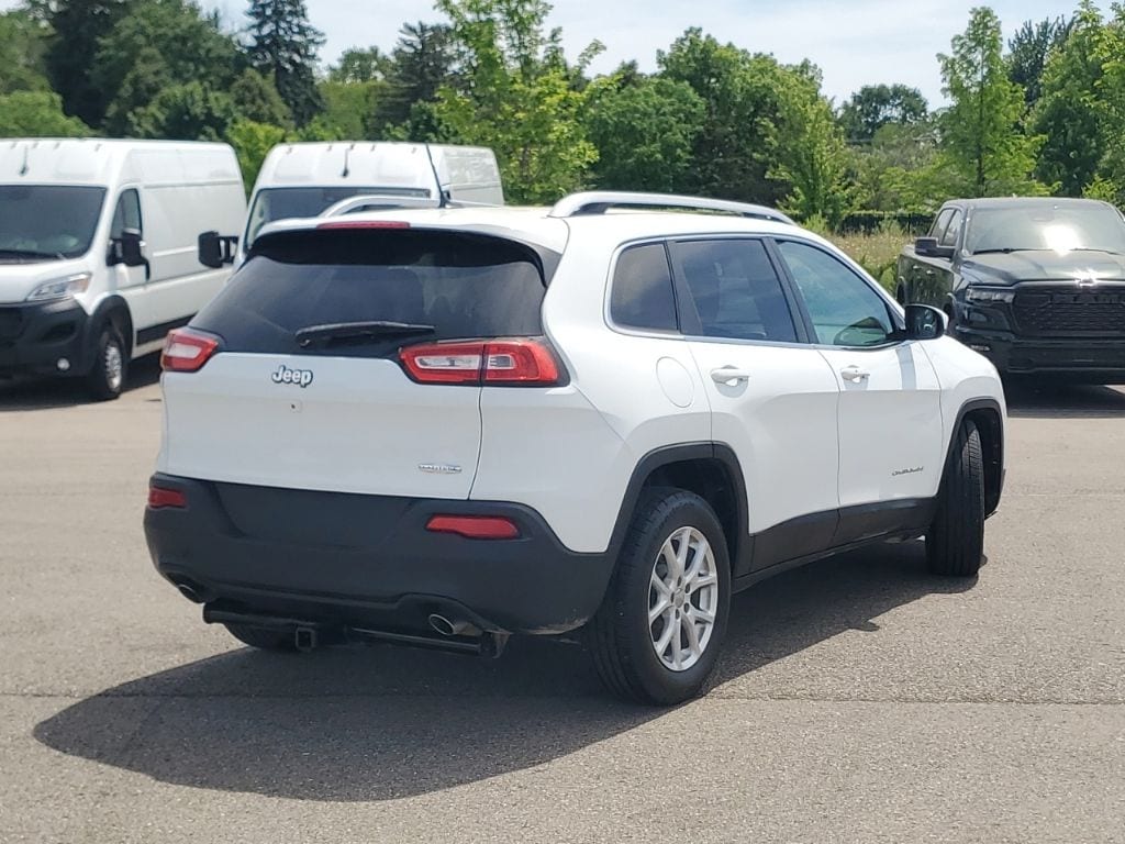 Used 2014 Jeep Cherokee Latitude with VIN 1C4PJLCSXEW103487 for sale in New Hudson, MI