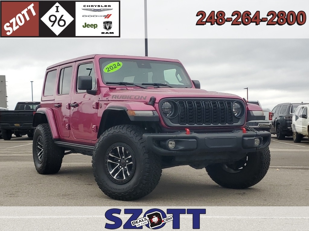 Used 2024 Jeep Wrangler Rubicon X SUV