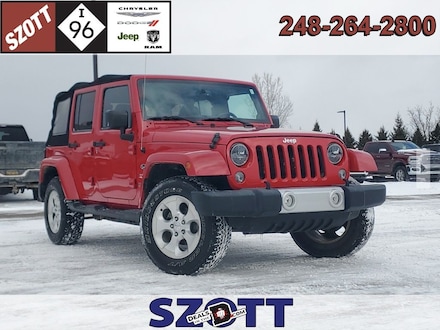 2014 Jeep Wrangler Unlimited Sahara SUV