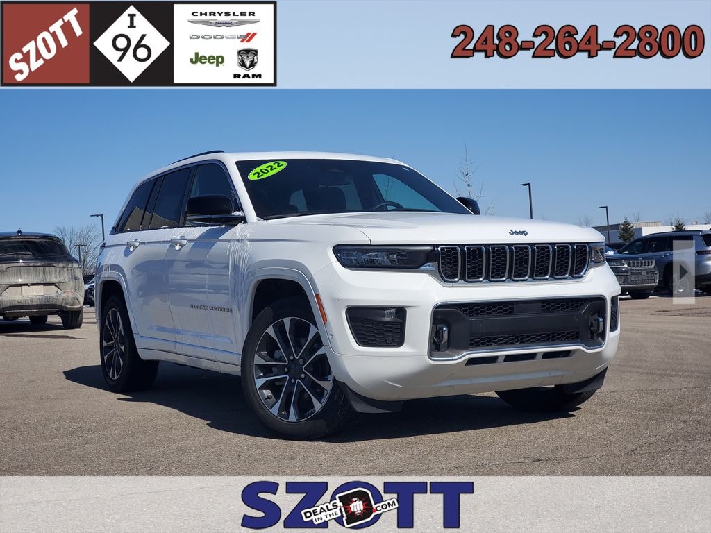 Used 2022 Jeep Grand Cherokee Overland SUV