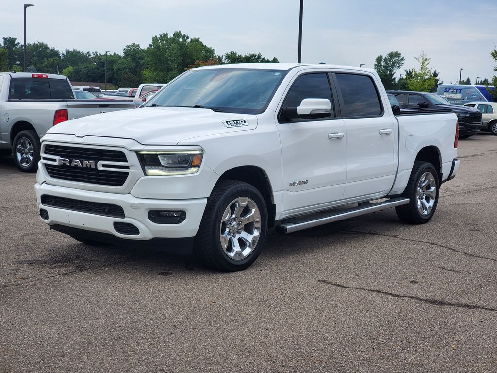 Used 2019 RAM Ram 1500 Pickup Big Horn/Lone Star with VIN 1C6SRFFT4KN709563 for sale in New Hudson, MI