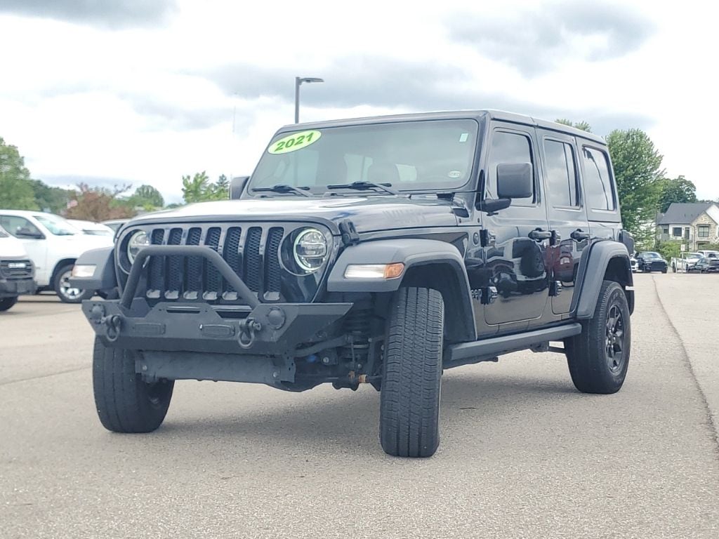 Used 2021 Jeep Wrangler Unlimited Willys SUV