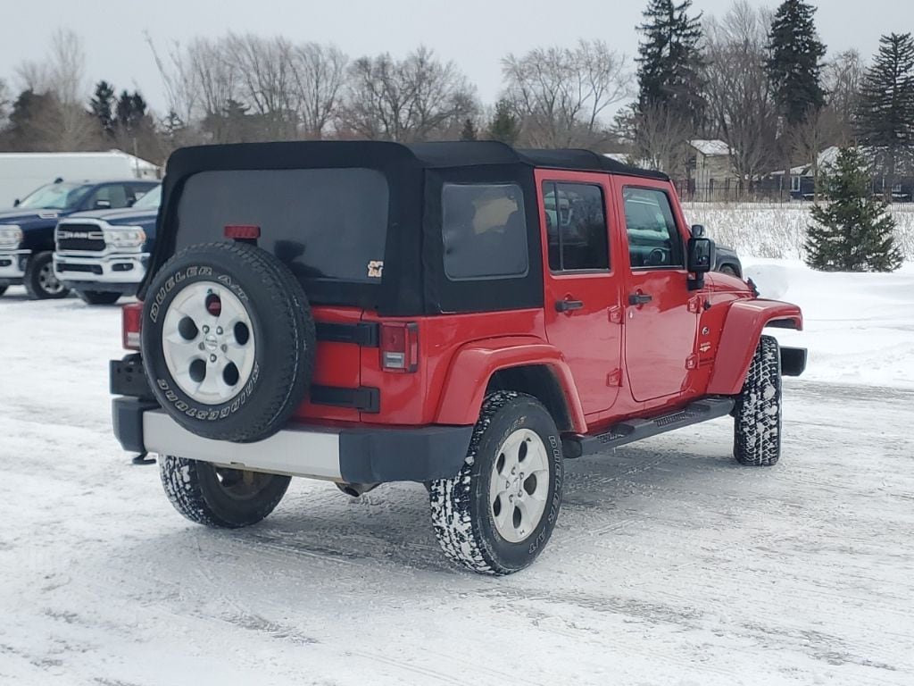 Used 2014 Jeep Wrangler Unlimited Sahara SUV