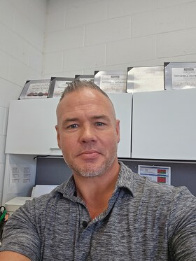 Staff member Mitch Nowacki from a676b6cda032