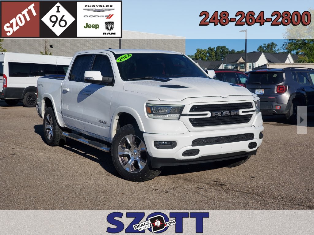 Used 2022 Ram 1500 Laramie Truck Crew Cab