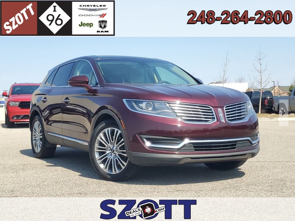 2018 Lincoln MKX Reserve