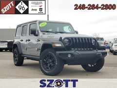 Used 2021 Jeep Wrangler Unlimited Willys SUV for sale in White Lake, MI