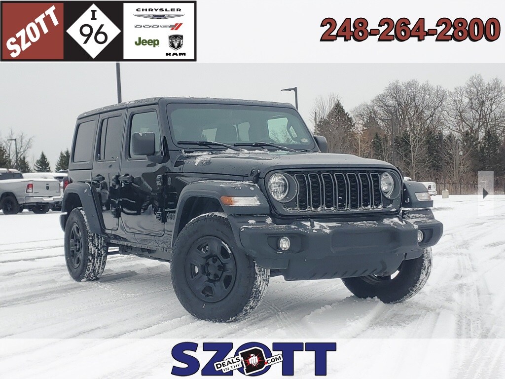 New 2026 Jeep Wrangler Sport Sport Utility