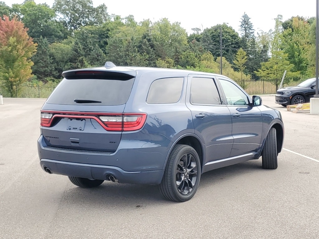 Used 2021 Dodge Durango GT Plus with VIN 1C4RDJDG3MC765894 for sale in New Hudson, MI