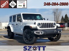 Used 2025 Jeep Wrangler Sahara 4xe SUV for sale in Highland MI