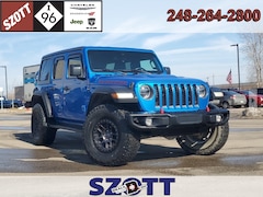 Used 2021 Jeep Wrangler Unlimited Rubicon SUV for sale in Highland MI