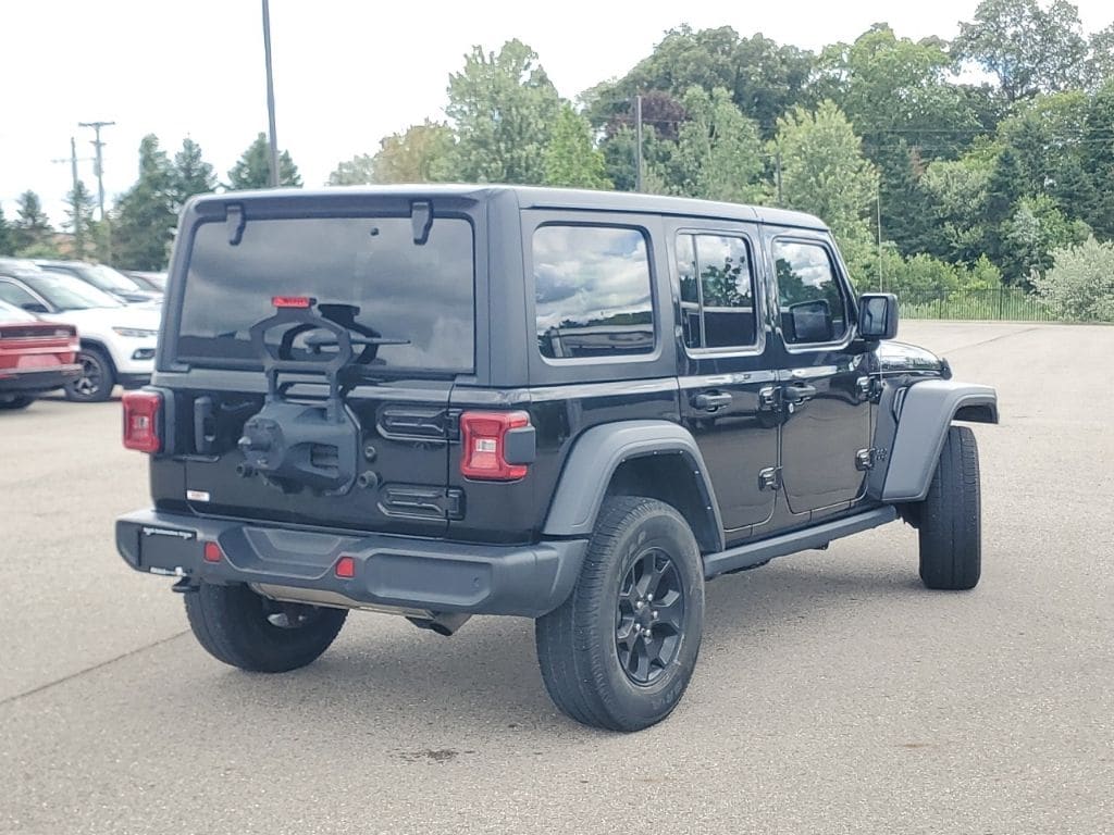 Used 2021 Jeep Wrangler Unlimited Willys SUV