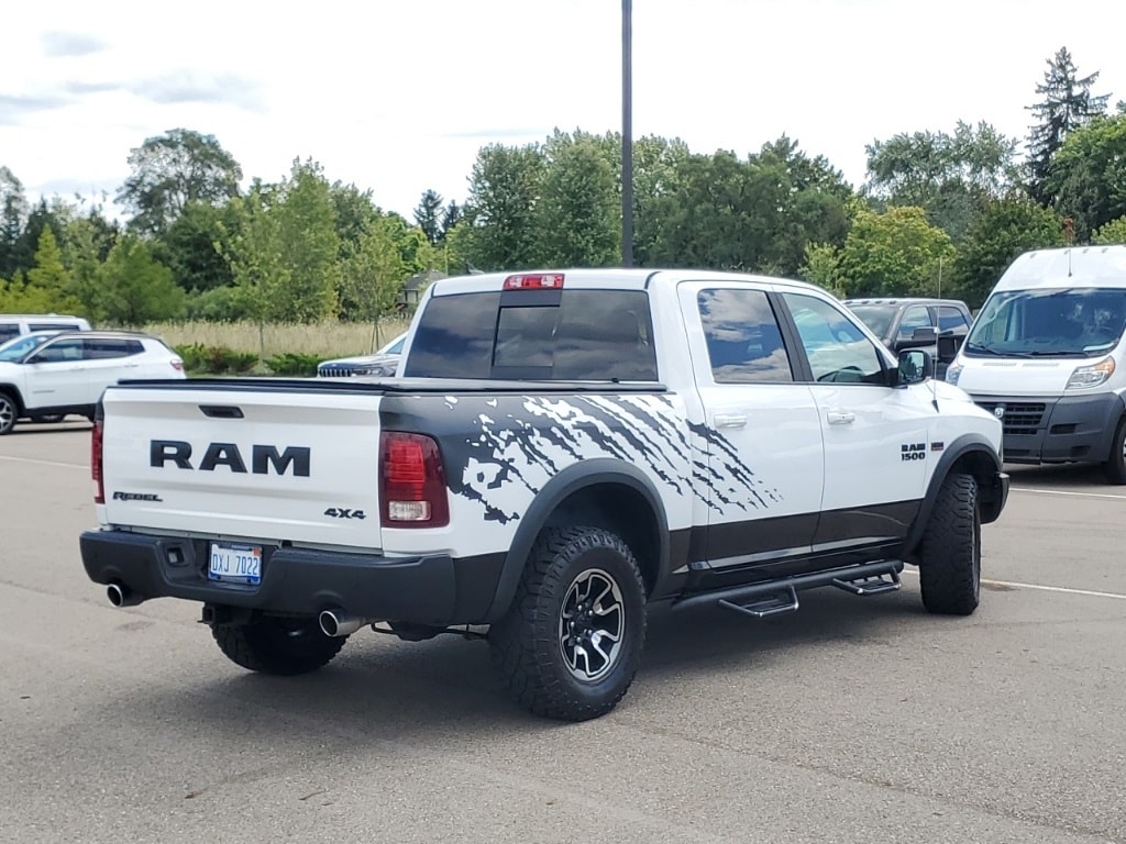 Used 2016 RAM Ram 1500 Pickup Rebel with VIN 1C6RR7YT6GS133825 for sale in New Hudson, MI