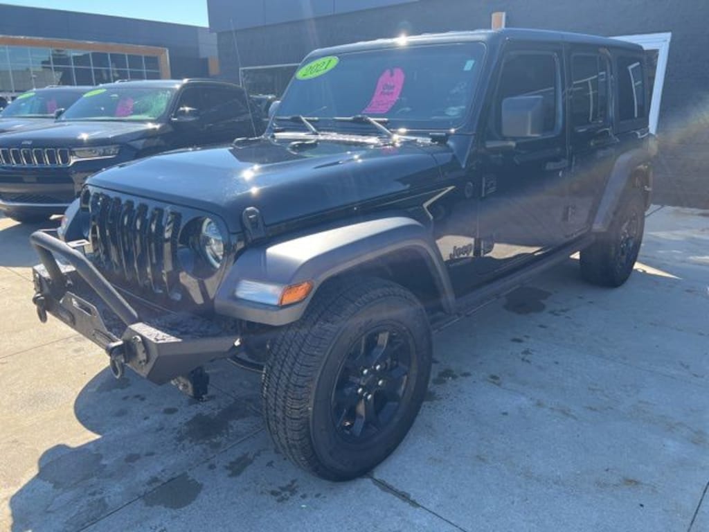 Used 2021 Jeep Wrangler Unlimited Willys SUV