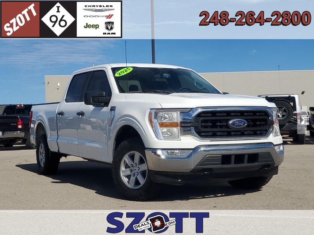 Used 2021 Ford F-150 XLT Truck SuperCrew Cab