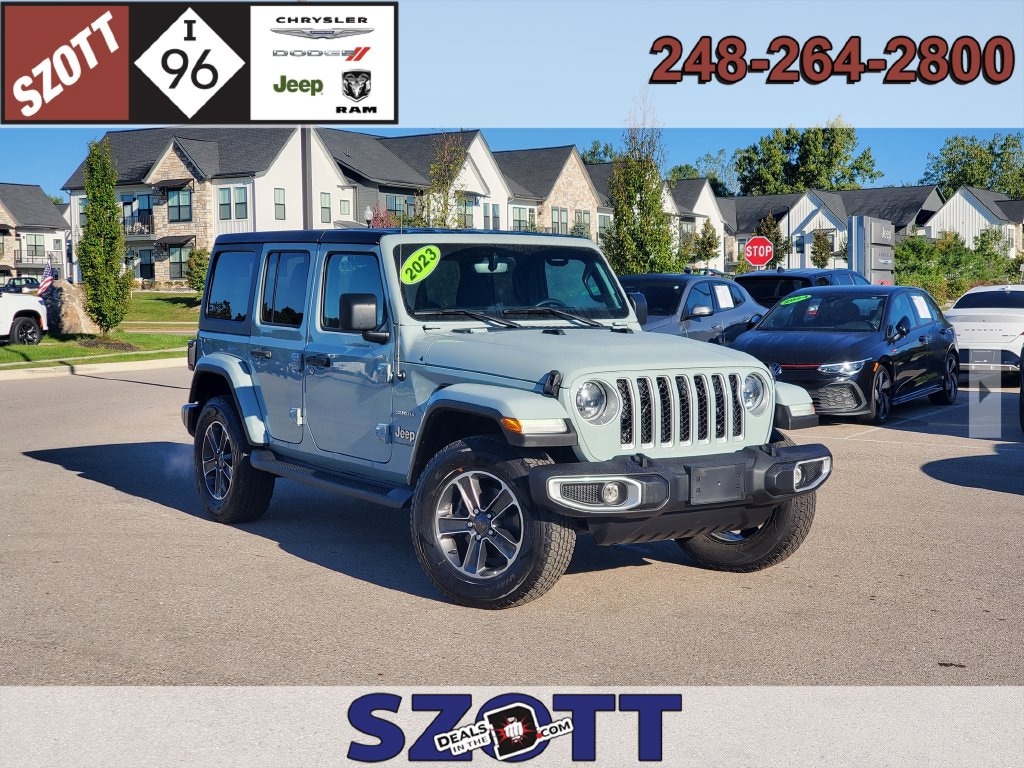 Used 2023 Jeep Wrangler Sahara SUV