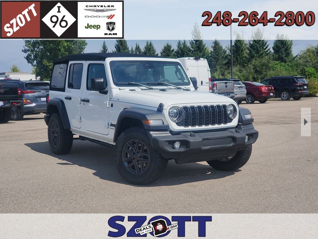 Used 2024 Jeep Wrangler Sport S SUV
