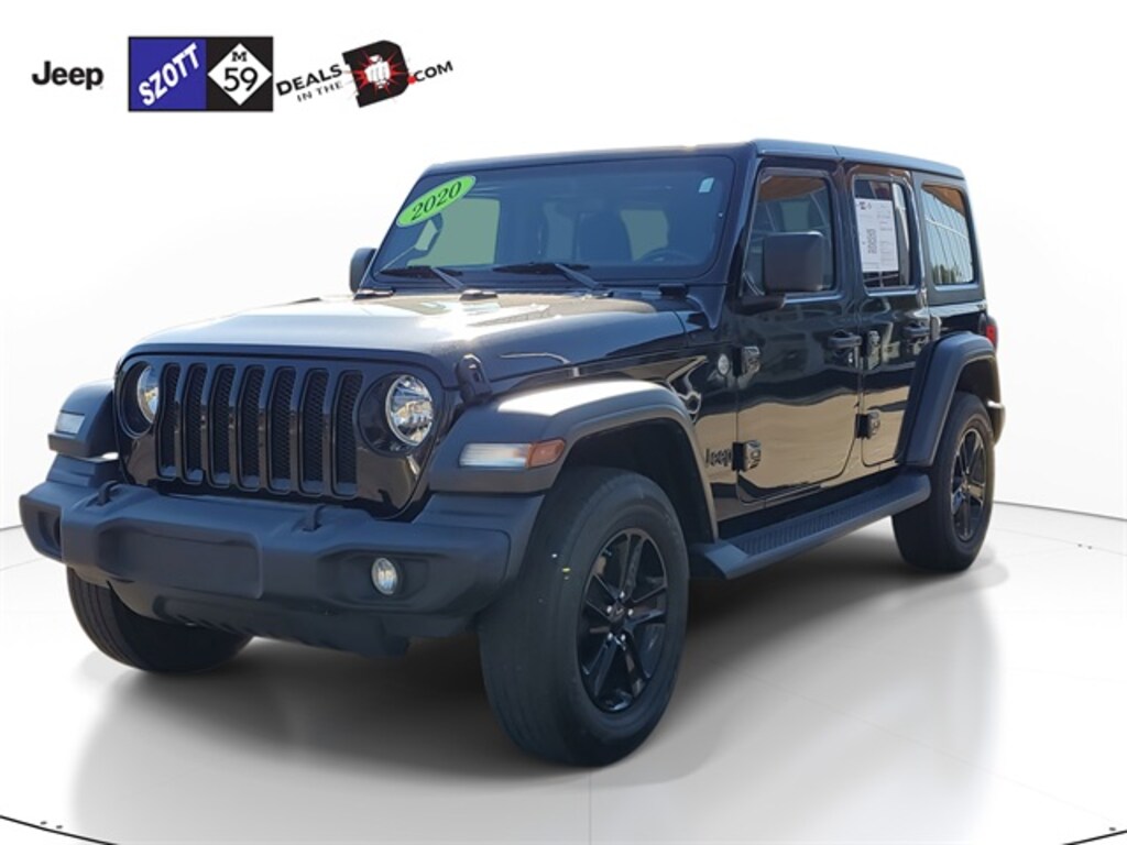 Certified 2020 Jeep Wrangler Unlimited Sport Altitude SUV