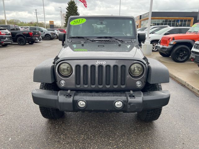 Certified 2017 Jeep Wrangler Unlimited Sport S with VIN 1C4BJWDG4HL738510 for sale in White Lake charter Township, MI