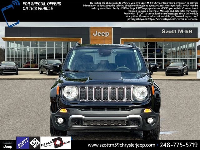 Used 2023 Jeep Renegade Upland with VIN ZACNJDB15PPP57879 for sale in White Lake, MI