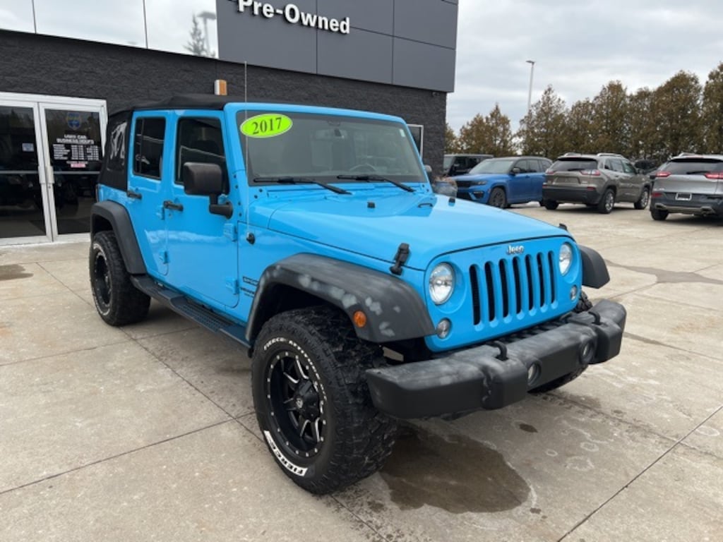 Used 2017 Jeep Wrangler Unlimited Sport SUV