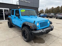 Used 2017 Jeep Wrangler Unlimited Sport SUV For Sale in Highland, MI