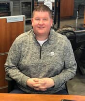 Staff member Noah Spurlock from fec298bfafbc