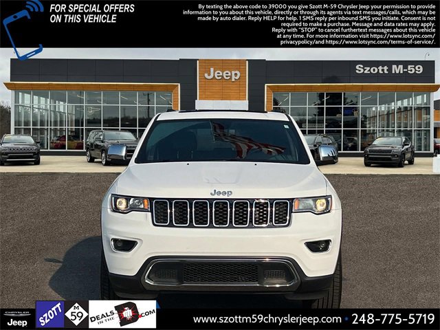 Used 2020 Jeep Grand Cherokee Limited with VIN 1C4RJFBG0LC255753 for sale in White Lake, MI