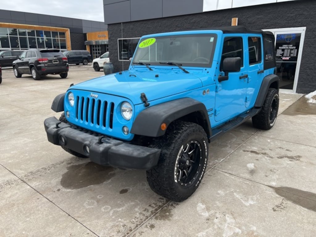 Used 2017 Jeep Wrangler Unlimited Sport SUV