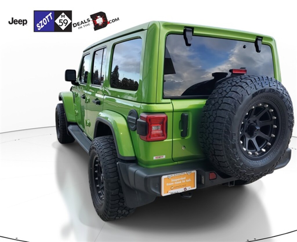 Used 2018 Jeep Wrangler Unlimited Sahara SUV